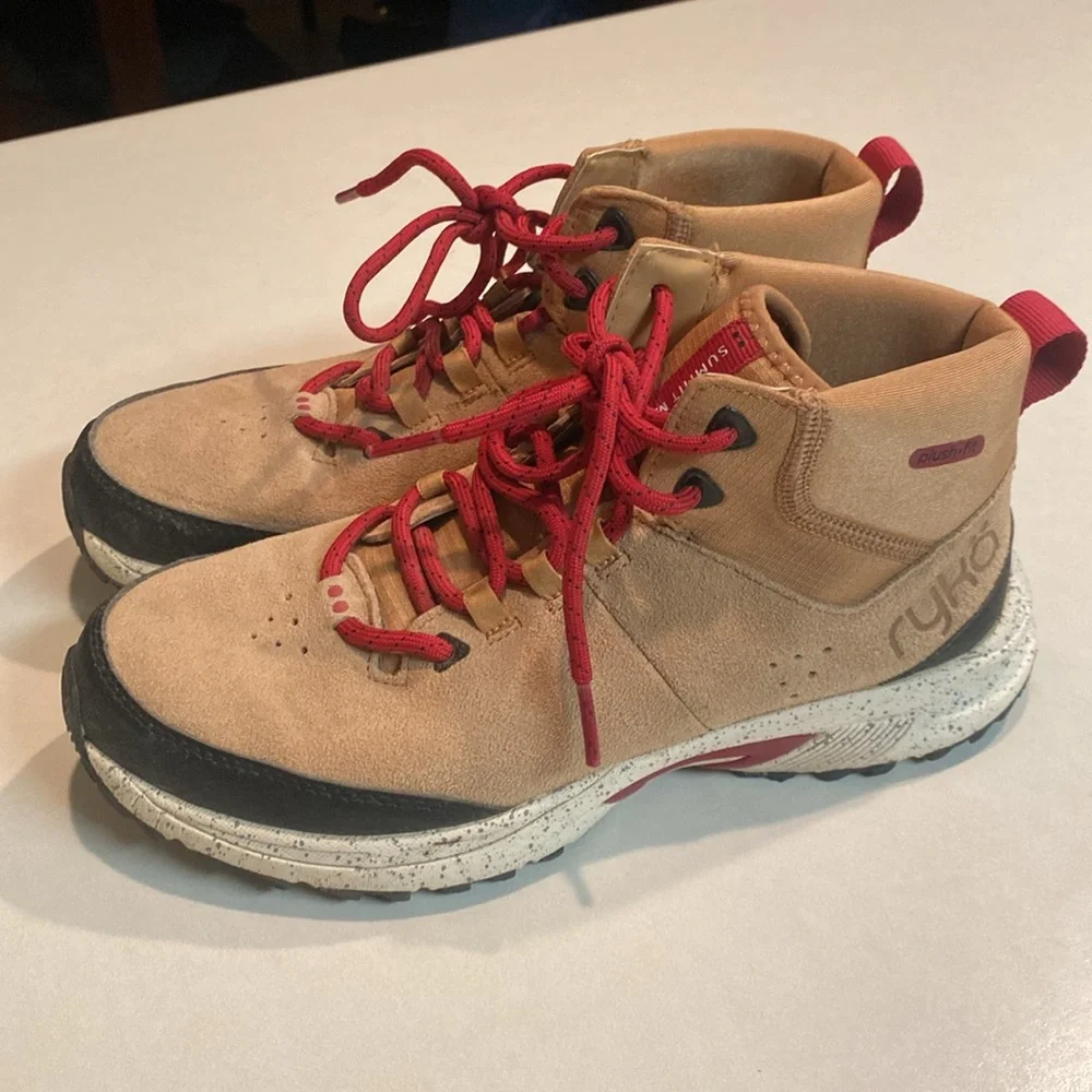RYKA Summit Mid Trail Running Hiking Sneaker Light Weight Womens Sz 7 EU 37 EUC - Picture 6 of 13